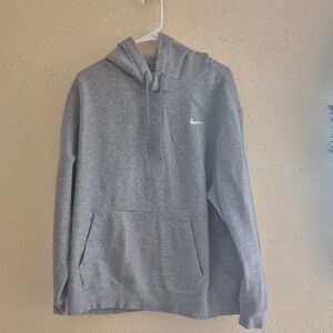 Nike Men's Heather Gray Hoodie